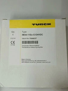 TURCK IM34-11Ex-Ci/24VDC Temperatur measuringamplifer module - Bild 1 von 1