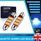 2X 12Smd LED 36Mm 239 C5W Canbus Blue Number Plate Interior Light Festoon Bulbs