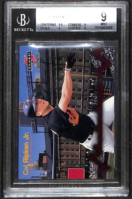 1997 Score Cal Ripken Jr. Heart of the Order #12 BGS 9 Baltimore Orioles SE2424 - Image 1 of 2