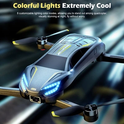 Ferngesteuerter Quadrocopter Mit Doppelkamera 8K-Flugauto Bürstenloser Motor - Bild 1 von 4