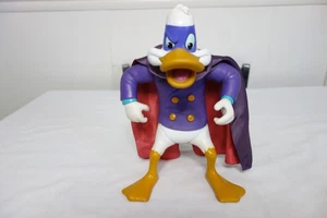 Vintage Disney DarkWing Duck 12” Figure Playmates Moveable Toys w/Cape No Hat - Picture 1 of 7