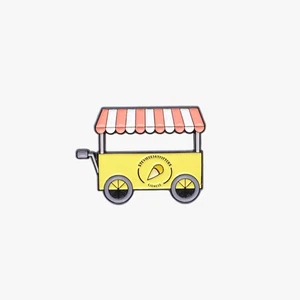 Pin gráfico carrito de helados - Imagen 1 de 2