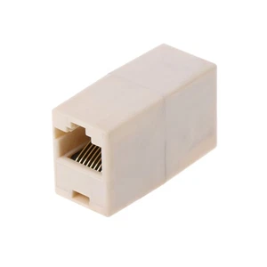 Universal RJ45 Cat5 Connector Coupler For Extension Broadband Ethernet - Picture 1 of 9