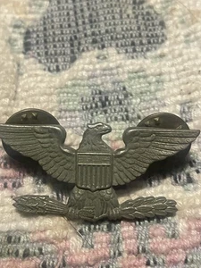 Clip de prendedor insignia alas G-I Krew militar de EE. UU. 1/20 relleno de plata - Imagen 1 de 5