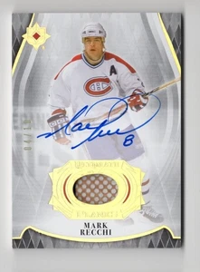 2023-24 Ultimate Collection Planks Game-Used Stick Autograph Mark Recchi 04/10 - Picture 1 of 1