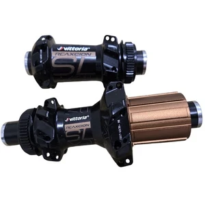 Vittoria reaxcion sl hub set 12mm 142mm 15mm 100mm shimano Freehub 28H MTB Disc - Picture 1 of 8