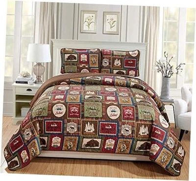  Southwestern Great Outdoors Wilderness Cabin Lodge and Lakehouse 3 Full-Queen Foto 1 de 2