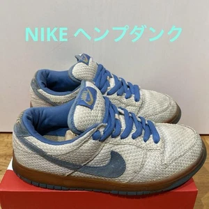 Nike Dunk Low Pro SB Blue Hemp Men's Shoes Size 9.0 US - 2003 Release - Picture 1 of 7