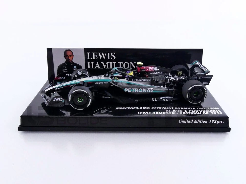 MINICHAMPS 1/43 - MERCEDES-AMG W15 E PERFORMANCE - AUSTRIAN GP 2024 (L. HAMILTON - Photo 1/1