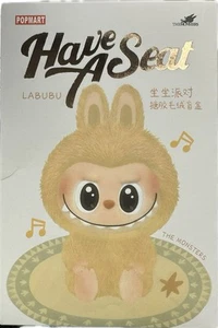 POP MART LABUBU, The Monsters Lazy Yoga Series Figures, The Monsters Single Box - Picture 1 of 4
