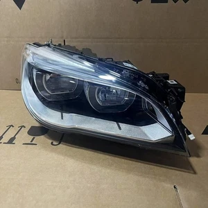 BMW 7 Series F01 F02 740 750i Right LED Headlight 2013-2015 - Picture 1 of 9