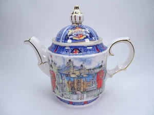 James Sadler Thameside London Collectable Teapot Made In England Unboxed - Picture 1 of 16