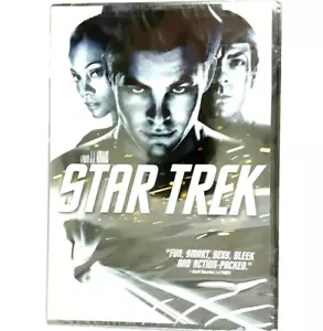STAR TREK on DVD in Case 2009 film by JJ Abrams Factory Sealed PG-13 w Gag Reel - Picture 1 of 12