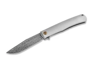 BOKER® Damast Annual 2025 Collector's Knife 3.19" Damascus Titanium - 1132025DAM - Picture 1 of 6