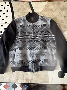EUC Pendleton indischer Aztekenmuster Reise Westen Wolle Bomber Stil Jacke Herren L - Bild 1 von 8