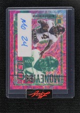 2023 Leaf Metal Pink Kaleidoscope 1/1 Mohamed Ibrahim #SM-MI1 Rookie Auto RC ux1