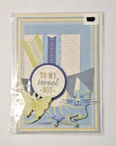 General Occasion Card Original Packaging with Envelope Greeting Card SWEET BOY - Picture 1 of 2