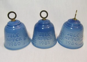 Copenhagen Denmark B&G Bing & Grondahl Yule After 1980, 81 & 84 Bell Brass Ring - Picture 1 of 11