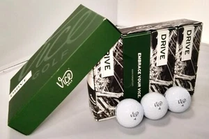 Vice Golf Drive White Premium Golf Balls 12 - Picture 1 of 4