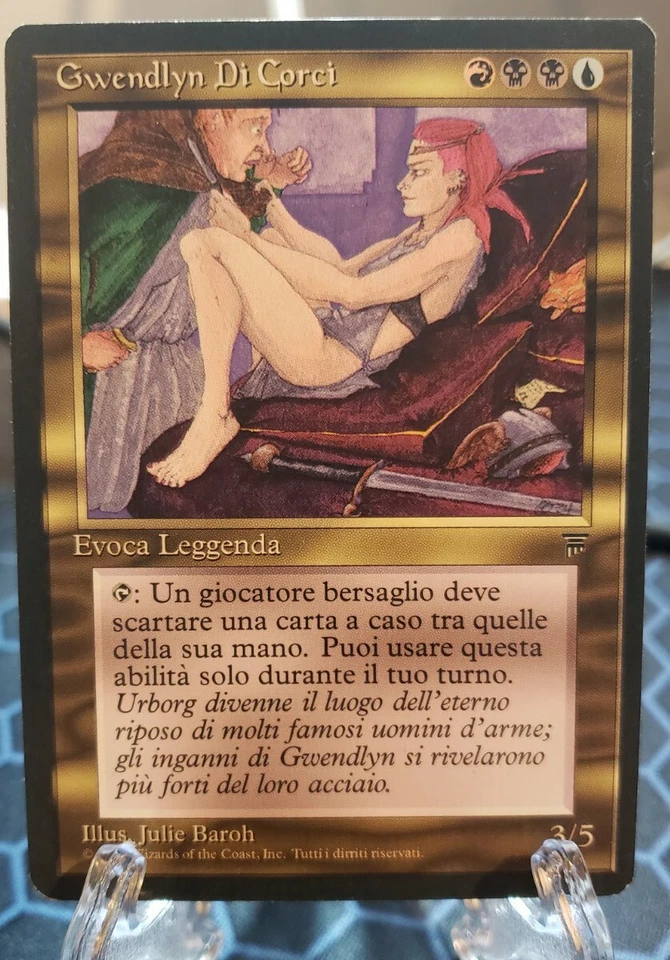 MTG Gwendlyn Di Corci Legends ITALIAN Reserved List NM- - Image 1 of 1