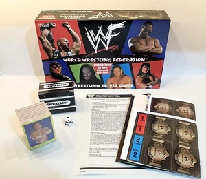 World Wrestling Federation WWF WWE 2nd Edition Trivia Game - Sealed Cards 1998 - Picture 1 of 12