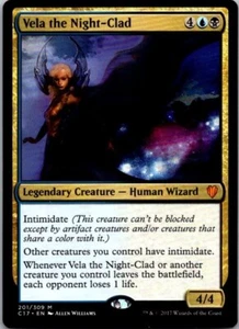 Vela the Night-Clad Commander 2017 MTG NM - Picture 1 of 2