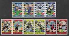 NEW ZEALAND 1999 RUGBY SUPER 12 Set of 5 PAIRS Sheet Stamps MNH