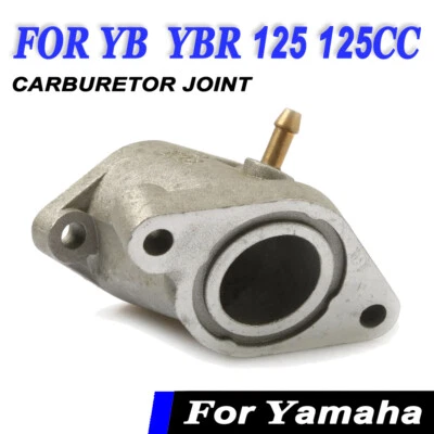 For YAMAHA YBR125 YBR YB 125 Motorcycle Joint Carburetor Intake Manifold Pipe - Image 1 of 4
