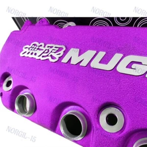 Engine Valve Cover For Honda Civic D16Y8 D16Y7 VTEC SOHC New Purple MUGEN Racing - Picture 1 of 9