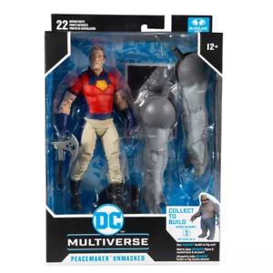 McFarlane DC Multiverse The Suicide Squad Peacemaker Unmasked Build-A-Fig 7 inch - Picture 1 of 8