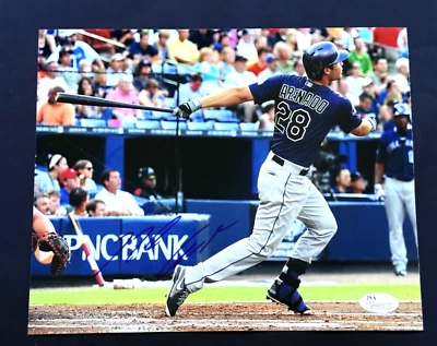Nolan Arenado Signed Autograph Colorado Rockies 8x10 Photo JSA COA - Image 1 of 4