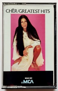CHÉR - GREATEST HITS CASSETTE ALBUM (MCA RECORDS) MCAC-922 - Picture 1 of 12