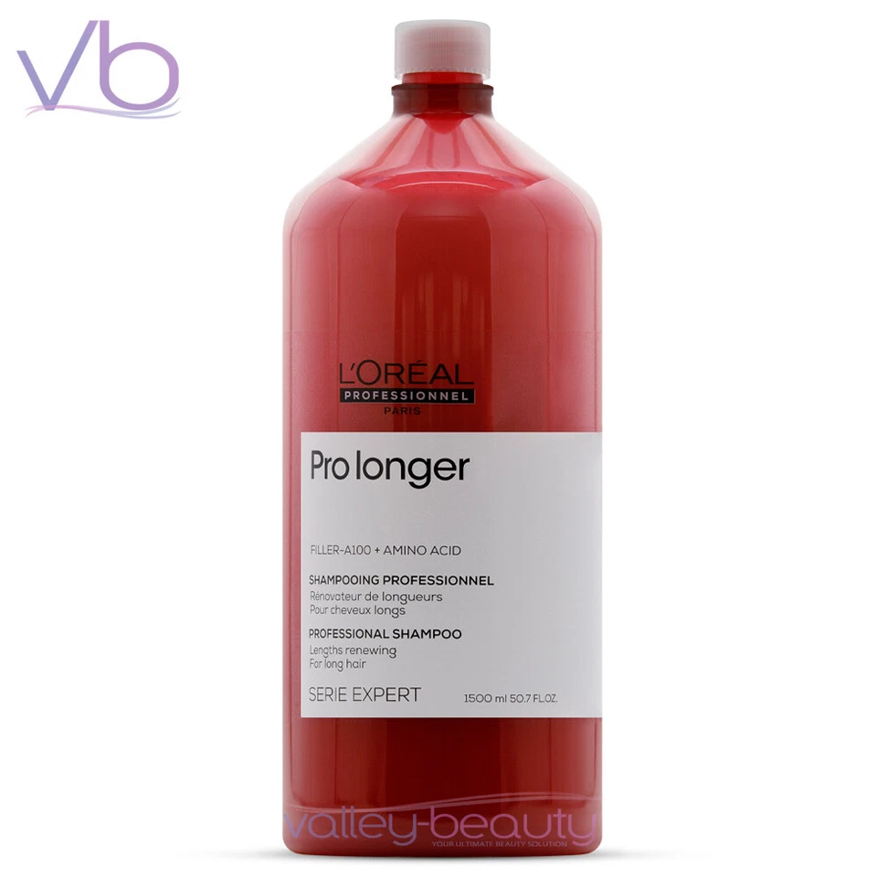 L'OREAL Serie Expert Pro Longer Shampoo | Lengths Renewing Cleanser, Long Hair - Image 1 of 1
