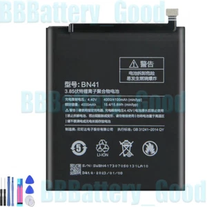Batería de repuesto para teléfono BN41 para Xiaomi Redmi Note 4 4X baterías Pro 4100mAh - Imagen 1 de 5