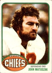 1976 Topps John Matuszak Kansas City Chiefs #403