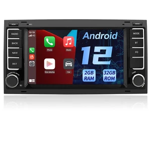 2+32GB Android 13 Autoradio Für VW Touareg 7L T5 Multivan CarPlay GPS Navi WIFI - Bild 1 von 12