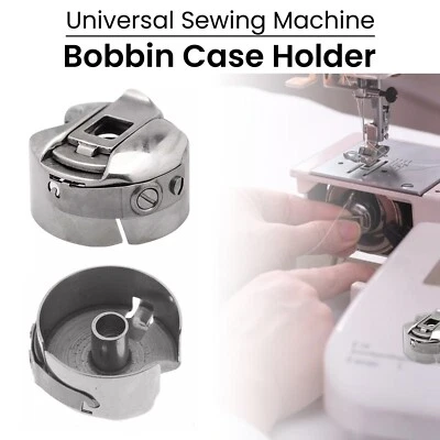 Universal Stainless Steel Bobbin Case Holder for Industrial Sewing Machine - Image 1 of 4