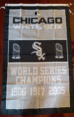 Chicago White Sox World Series 3x5 Flag. US seller. Free shipping within the US Cover