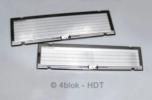 HDT Number Plate Frame Slimline Holden Commodore Silver HDTNPFSILSL / PAHDTBE22 - Picture 1 of 3
