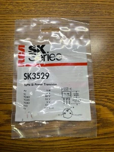 SK3529 Power Transistor NPN 5 Watt, - Picture 1 of 2