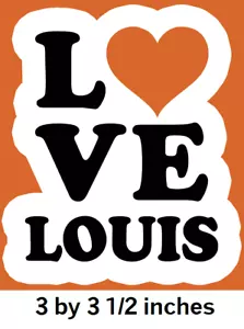 Louis Tomlinson Logo Wandtattoo One Direction Vinyl Aufkleber 1D Peel & Stick Kunst - Bild 1 von 1