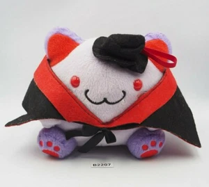Maruneko Cat B2207 Dracula Halloween Plush 6" Stuffed Toy Doll Japan - Picture 1 of 7