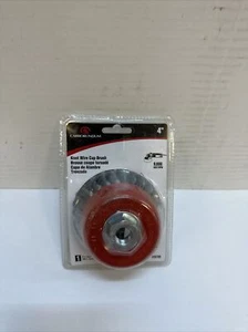 Carborundum Knot Wire Cup Brush 4” Model 38786 - Picture 1 of 3