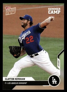Clayton Kershaw 2020  Topps Now Road to Opening Day  #OD-495   Los Angeles