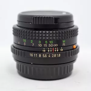 Objectif Standard Fixe COSINA Cosinon-S Prime 50mm f/1,8 (PENTAX P/K) - LIRE!!! - Picture 1 of 5