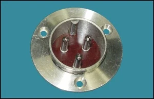 4 Stück Gehäuse montiert Steckdose strapazierfähig - 3 Pin - Nos Ref #554245415 - Bild 1 von 2