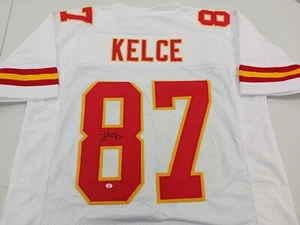 Travis Kelce Signed Autographed Pro Style Jersey Kansas City Chiefs COA - Picture 1 of 3