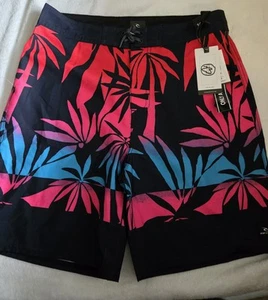 Rip Curl Vision Board Shorts Trunks Tropical Boys Size 16 NWT - Picture 1 of 3