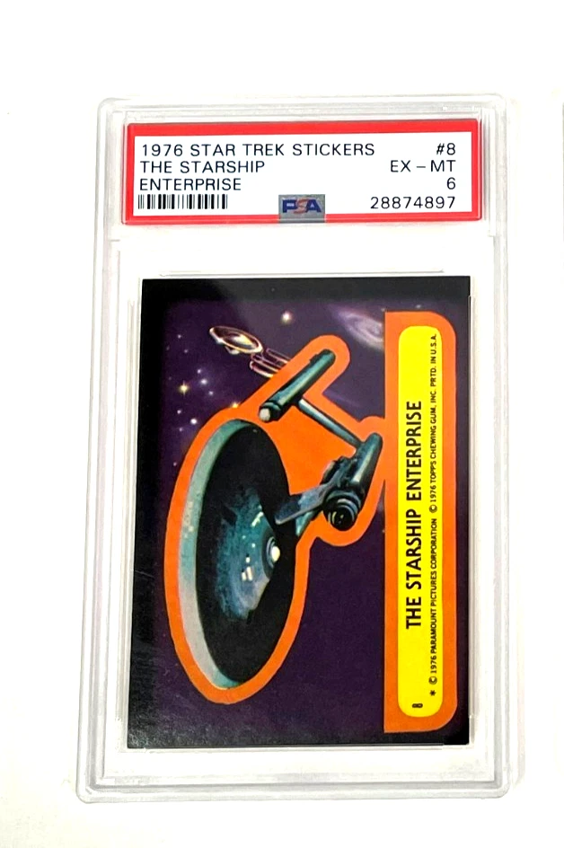 Vintage 1976 Star Trek # 8 The Starship Enterprise PSA 6, Combine - Image 1 of 1