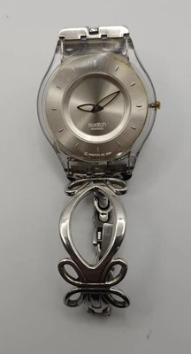 Swatch Watch (Original Box) – Missing Back Cover – Needs Repair – Sold as is - Image 1 of 2